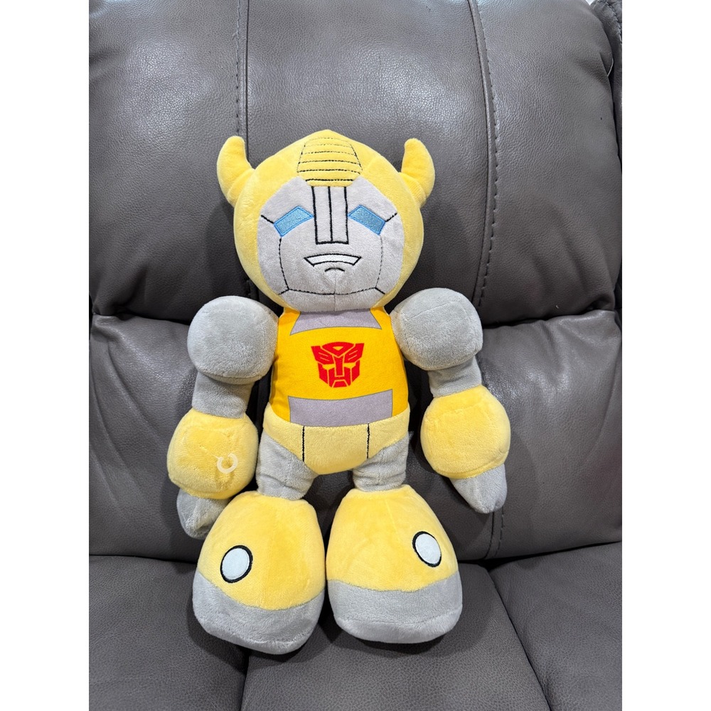 Transformers Bumblebee‎ Plush Toy 2022 Authentic Universal Studios Robot 16"